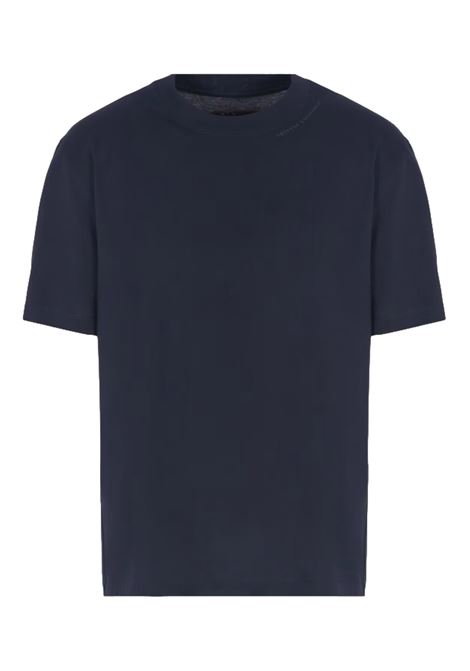 T-SHIRT SLIM FIT CON MONOGRAMMA IN COTONE BIOLOGICO ASV ARMANI EXCHANGE | T-shirt | 6DZTJR ZJ9AZ1510